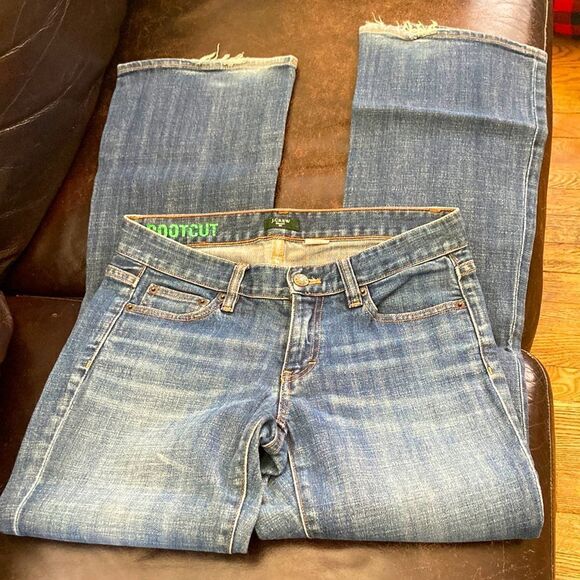 JCrew Factory Store Bootcut stretch denim size 27s - Picture 1 of 9